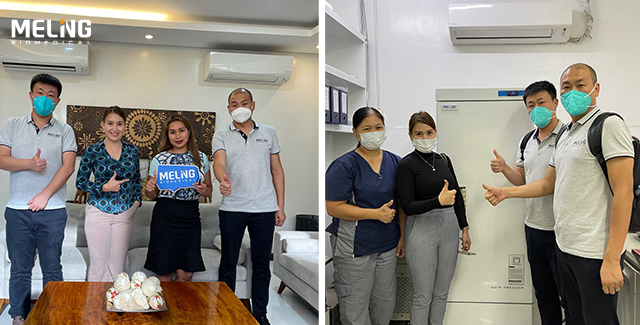 Meling生物医学visitó socios en philippines