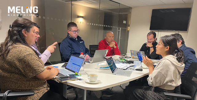 Meling Biomedical对智利客户进行回访